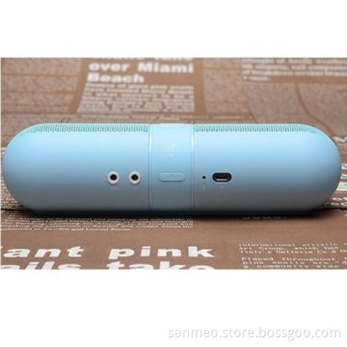 New 2014 pill mini Bluetooth speaker, wireless, FM radio for phone 4/5